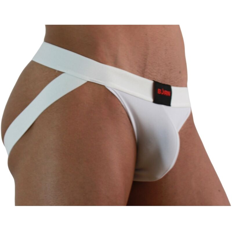 Jockstrap Brillant Échancré Effet Wet Look - Burn