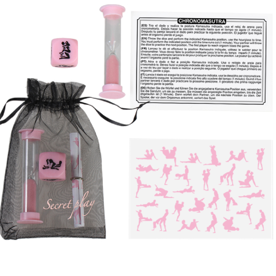 Kit Jeu Coquin Chronomasutra Sablier - Secretplay