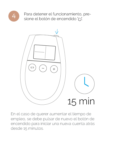 Électrostimulateur Musculaire U-Tonic 5 Modes 16 Niveaux d'Intensité - 500Cosmetics