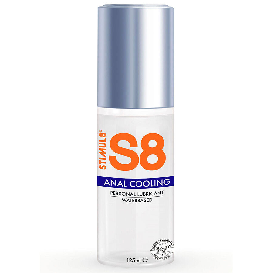 Lubrifiant Anal Effet Froid S8 Confort Intense 2 Contenances - Stimul8
