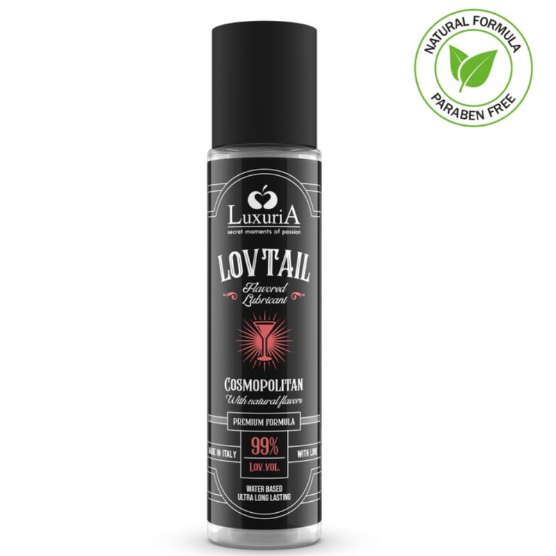 Lubrifiant Eau Lovtail Luxuria Saveurs Cocktail 60 ml - Intimateline