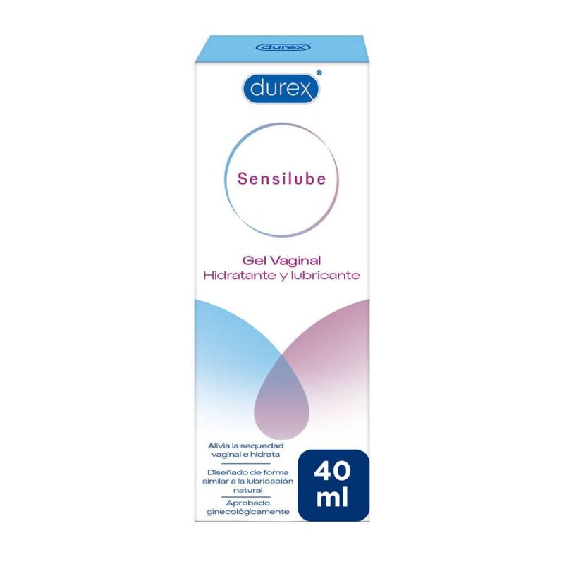 Lubrifiant Hydratant Sensilube Usage Quotidien Compatible Préservatifs 40 ml - Durex