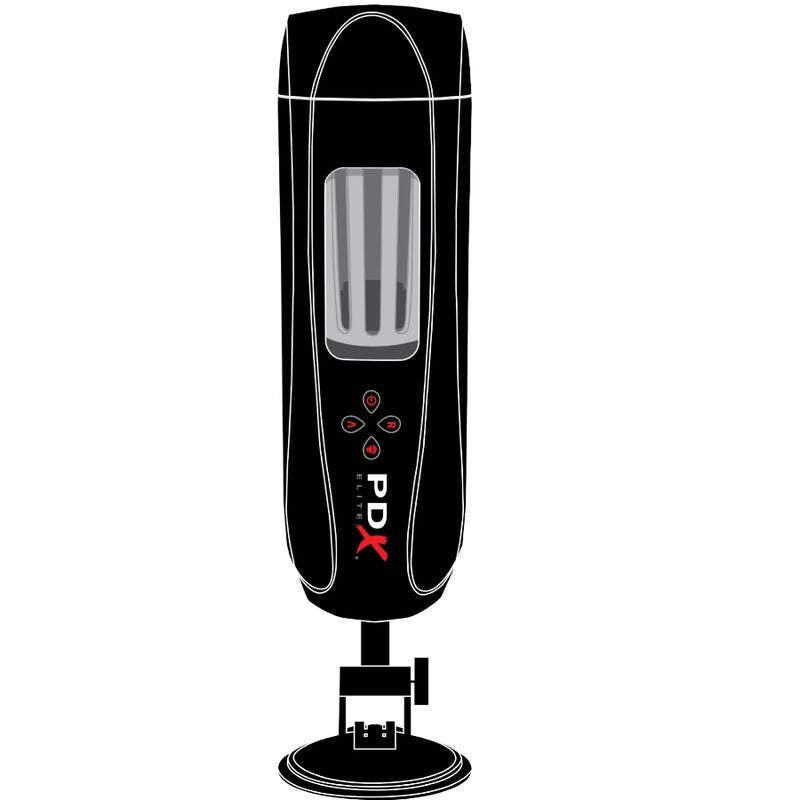 Masturbateur Automatique Ultimate Milker 2 Rotatif Vibrant Rechargeable - PDX Elite