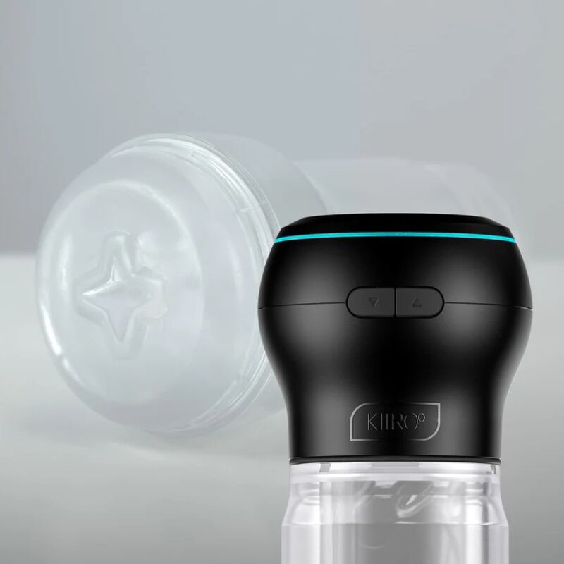 Masturbateur Combo Feel Pocket Stroker Crystal + Power Blow Aspiration - Kiiroo