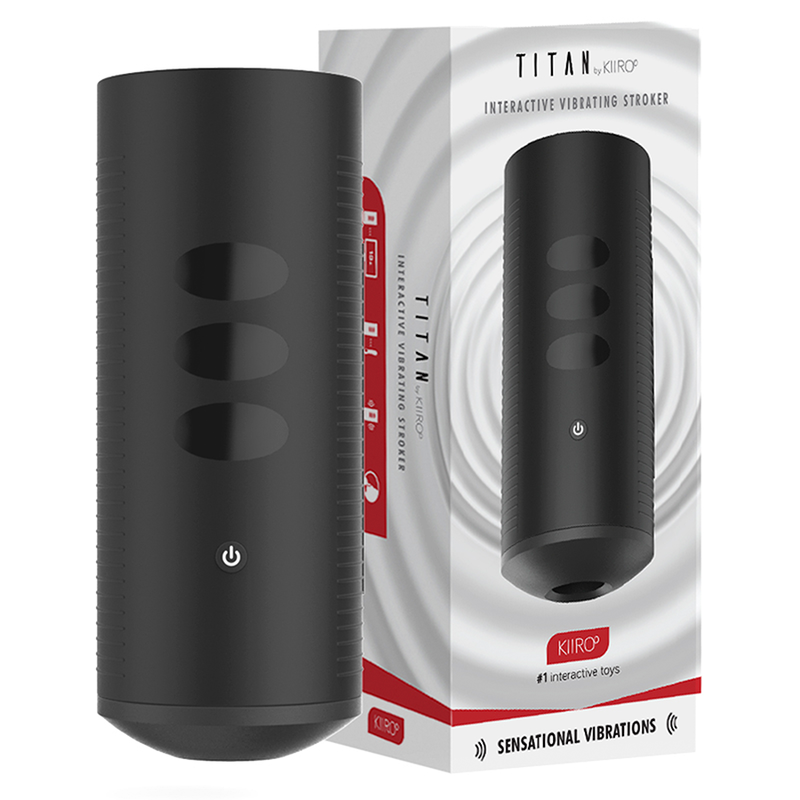 Masturbateur Connecté Titan Interactif 9 Balles Vibrantes 6 Modes - Kiiroo