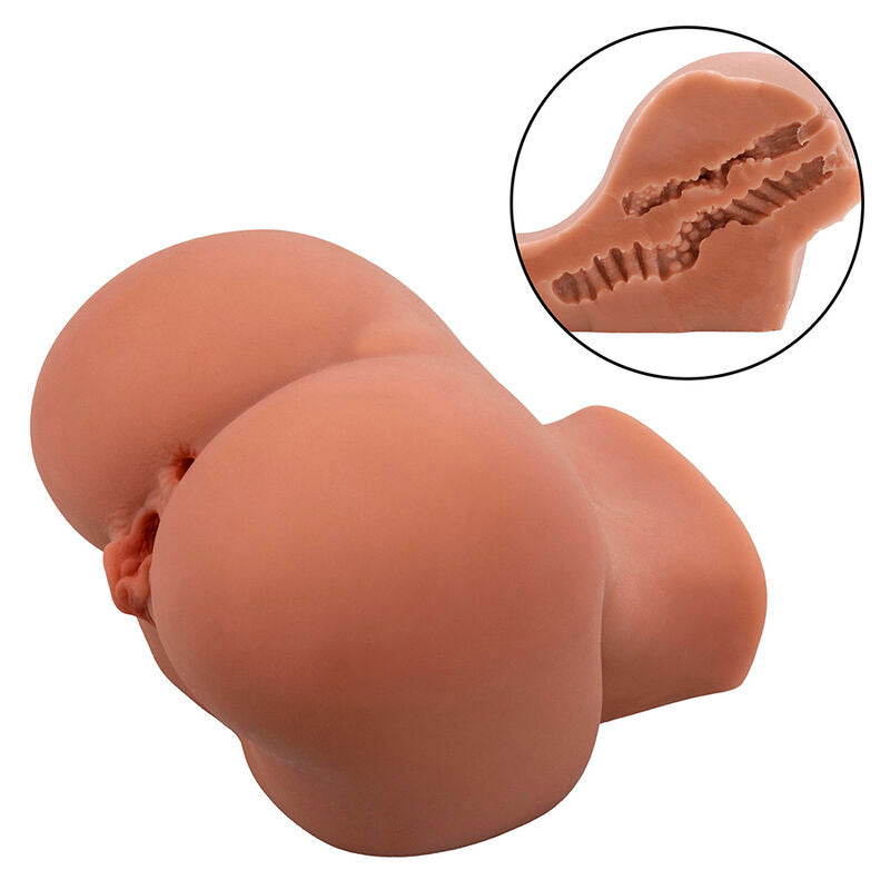 Masturbateur Double Entrée The Roller Babe Pure Skin Réaliste 1,1 kg - CalExotics