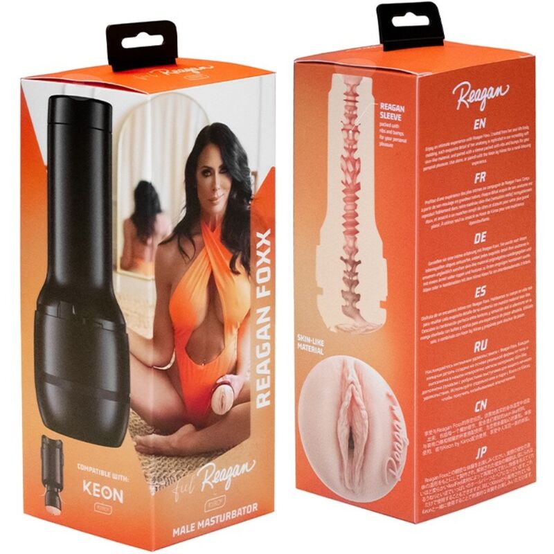 Masturbateur FeelReagan Reagan Foxx Compatible Keon Interactif - Kiiroo