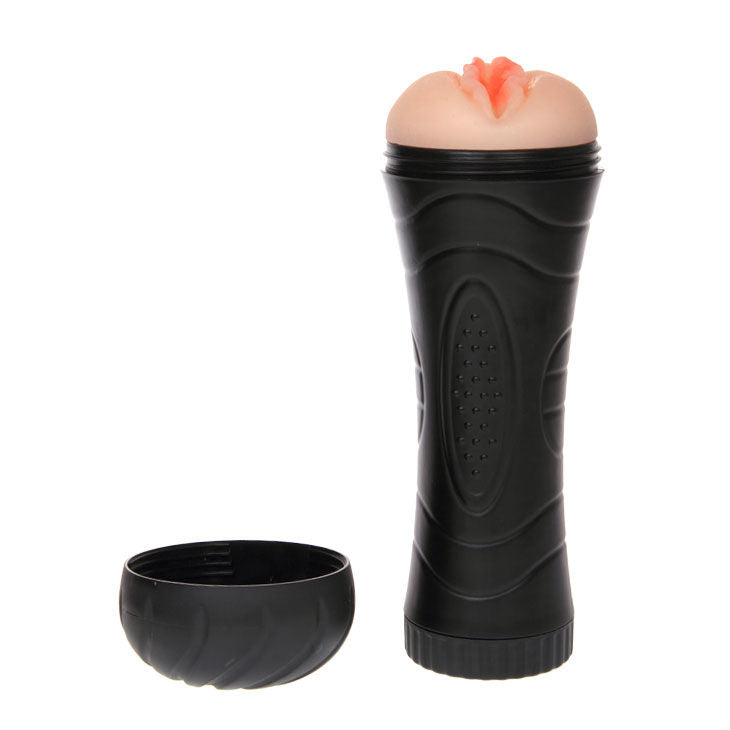 Masturbateur Masculin Vibrant Vagin Réaliste 7 Rythmes Cyberskin - Baile
