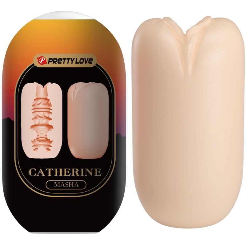 Masturbateur Oeuf Masha texturé Super Extensible - TPR - Pretty Love