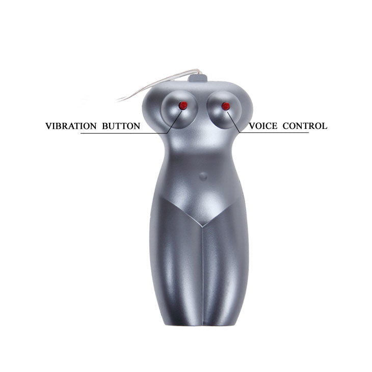 Masturbateur Réaliste Vagin et Anus Vibrant Voix 3D Passion Dame - Baile