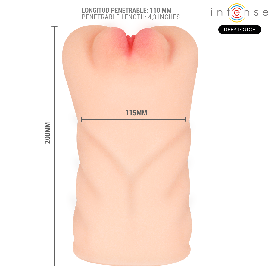 Masturbateur Vaginal Krista Succion Vibration Effet Vocal 1,2 kg - Intense