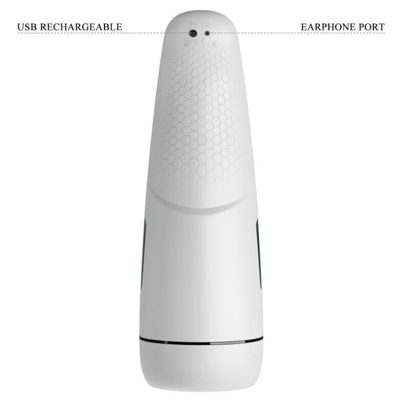 Masturbateur Vibrant Chauffant Marissa Aspiration Voix 12 Modes - Pretty Love