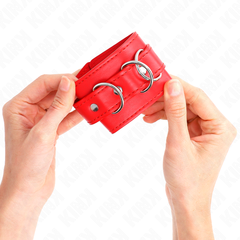 Menottes BDSM Ajustables 17,5-25 cm 6 cm - Kink