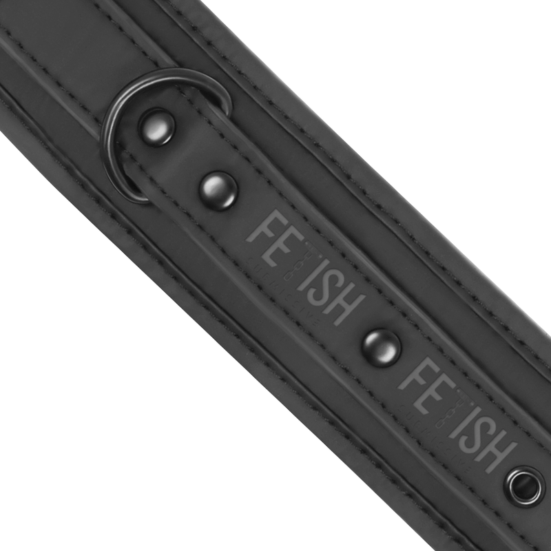 Menottes Chevilles BDSM Cuir Végan Doublure Néoprène Réglables - Fetish Submissive