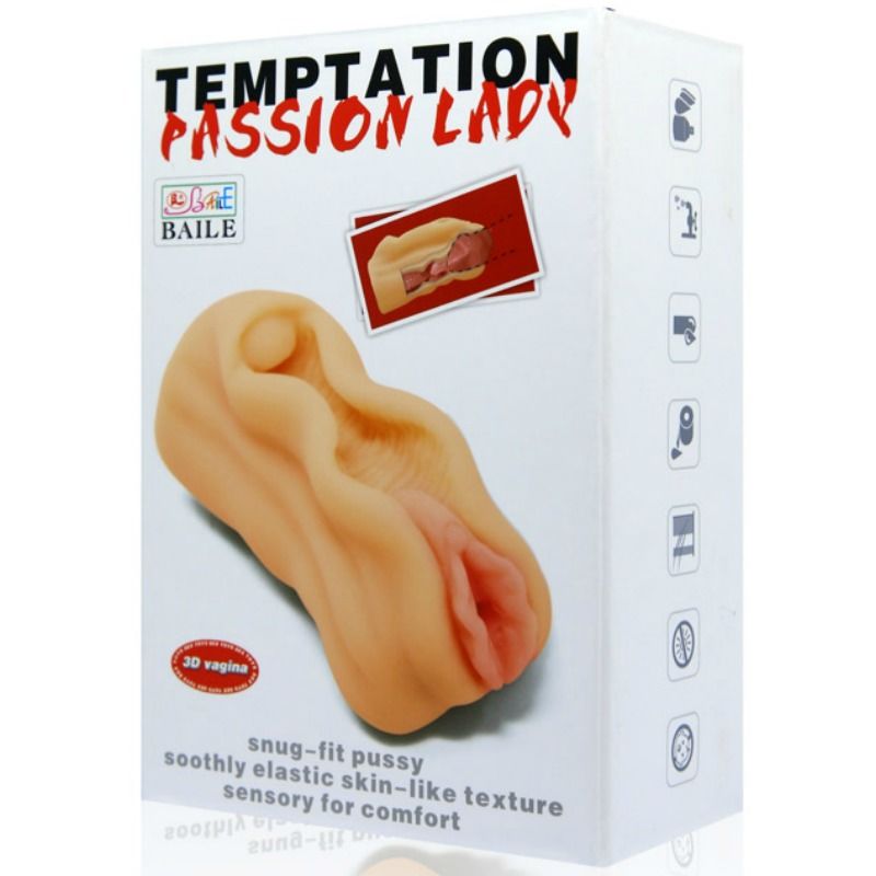 Mini Masturbateur Masculin Vagin Réaliste Tunnel Texturé - Baile