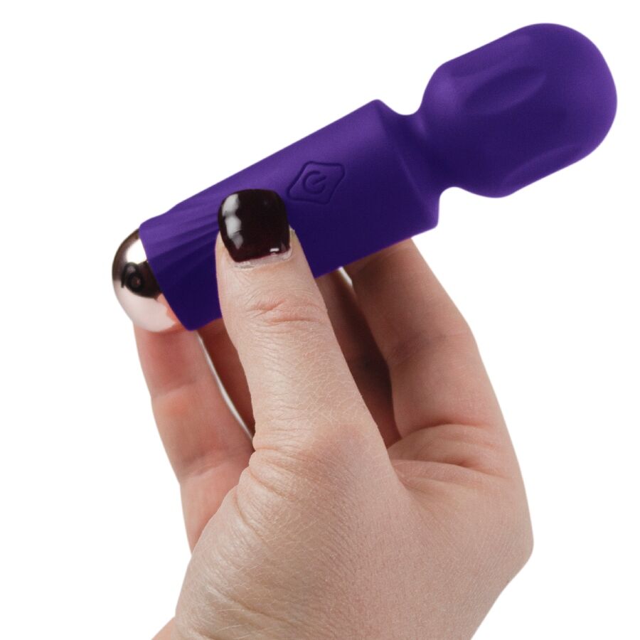 Mini Vibromasseur Baguette Tulipe Rechargeable 16 Modes Étanche - Rocks-Off