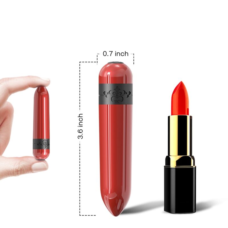 Mini Vibromasseur Bullet Rocket - 9 Modes et Etanche - Armony