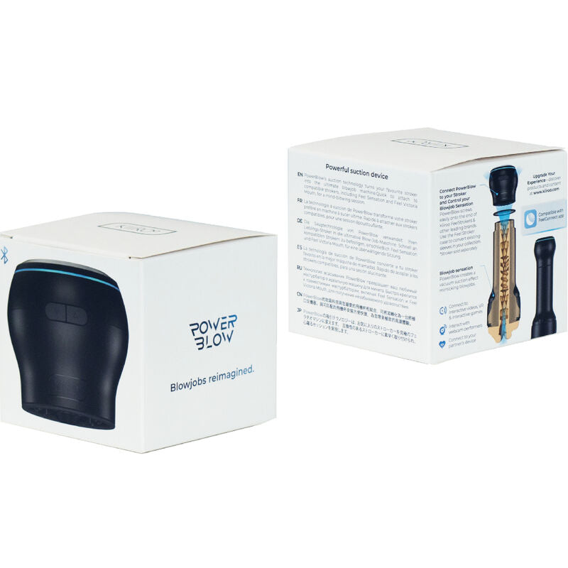 Module d'Aspiration Interactif PowerBlow Bluetooth Rechargeable - Kiiroo