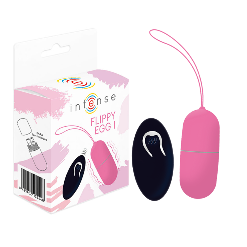 Oeuf Vibrant Flippy I Télécommandé - 12 Modes Silicone - Intense