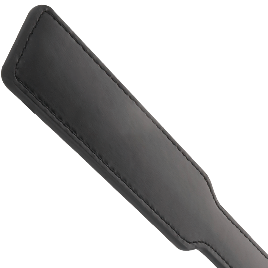 Paddle BDSM Pagaie Fétichiste Coutures et Pointes 34 cm - Darkness