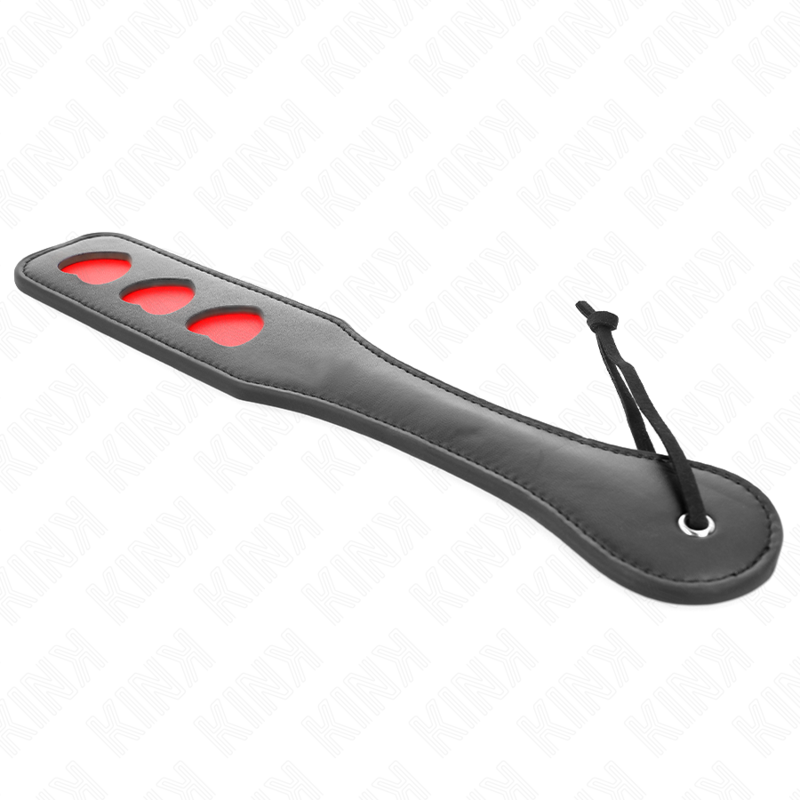 Palette Coeur BDSM Cuir Manche Ergonomique 32 cm - Kink