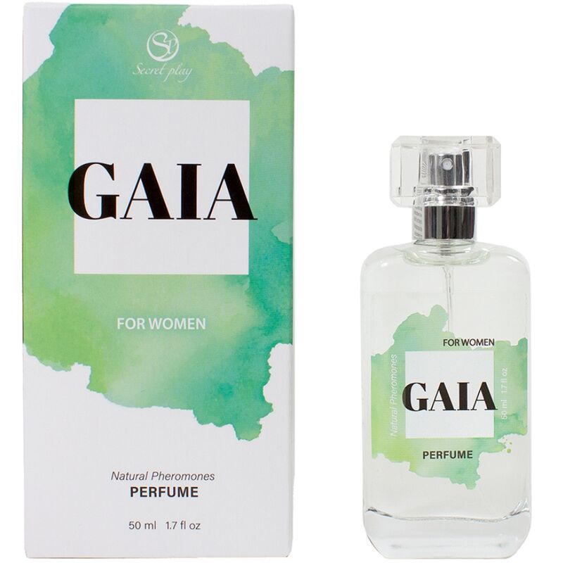 Parfum aux Phéromones Gaia Spray Séduction Naturel 3 Contenances - Secretplay