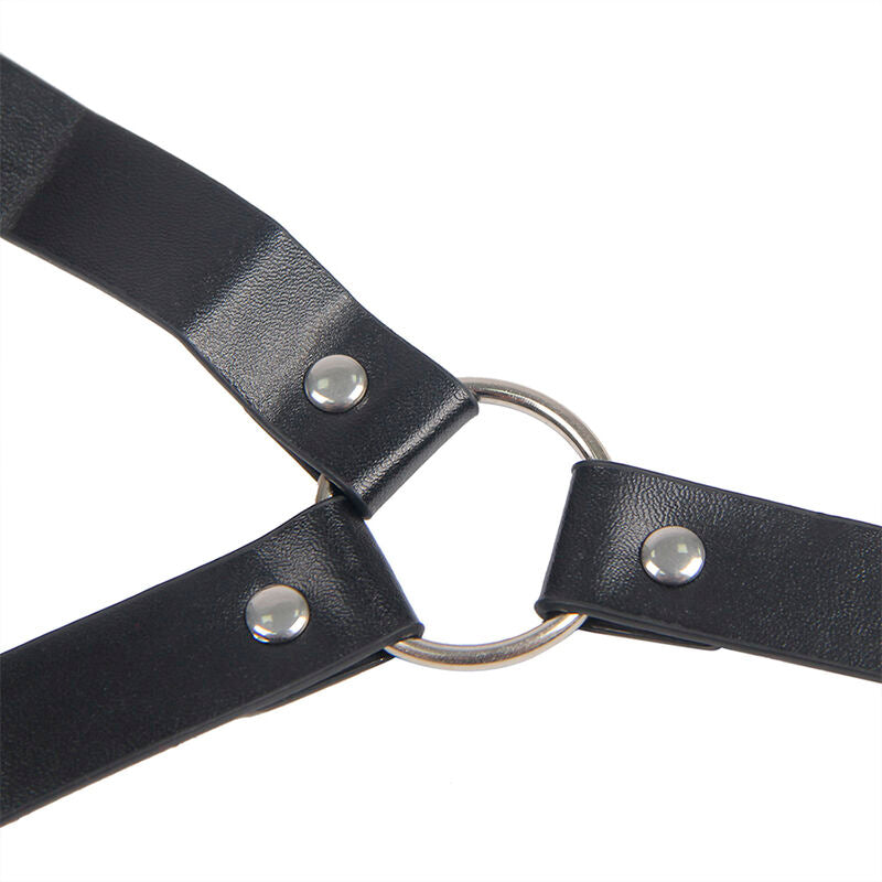 Pinces à Seins Bondage Cuir Noir Taille Unique - Subblime