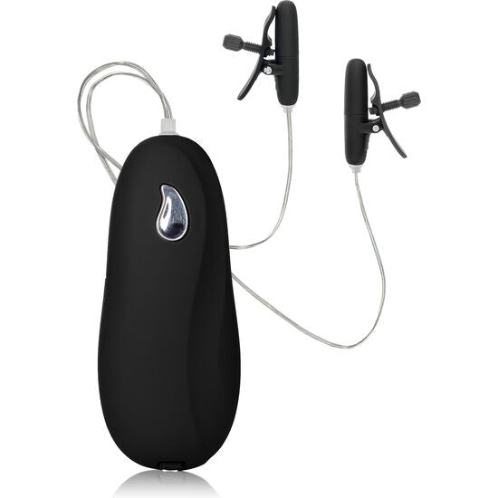 Pinces à Tétons Vibrantes Chauffantes Nipple Play Réglables 2 Vitesses - CalExotics