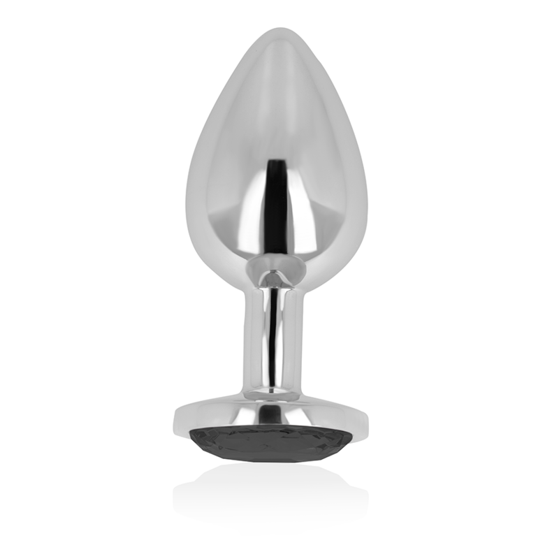 Plug Anal Bijou Cristal Métal Embout Effilé - Ohmama