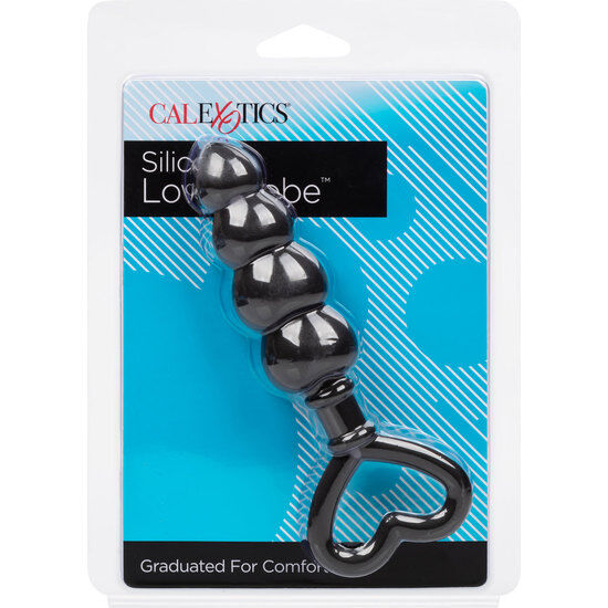 Plug Anal Sonde d'Amour Silicone Anneau Cœur 11,5 cm - CalExotics