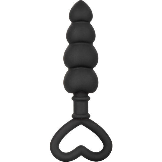 Plug Anal Sonde d'Amour Silicone Anneau Cœur 11,5 cm - CalExotics