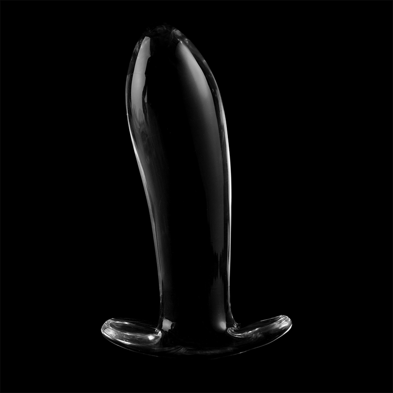 Plug Anal Verre Borosilicate Modèle 5 Transparent 12,5 cm - Nebula Series By Ibiza