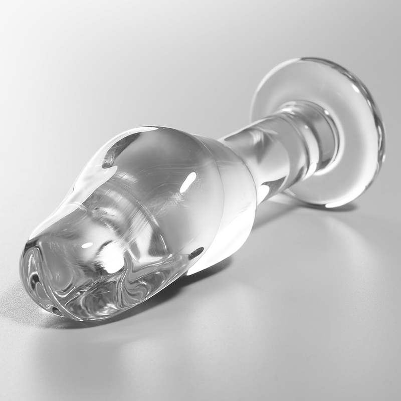 Plug Anal Verre Borosilicate Modèle 6 Base Large 12,5 cm - Nebula Series By Ibiza