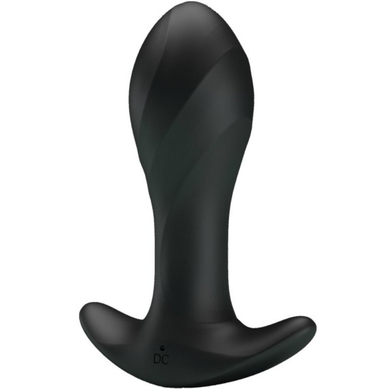 Plug Anal Vibrant 12 Fonctions Flexible Rechargeable - Silicone - Pretty Love