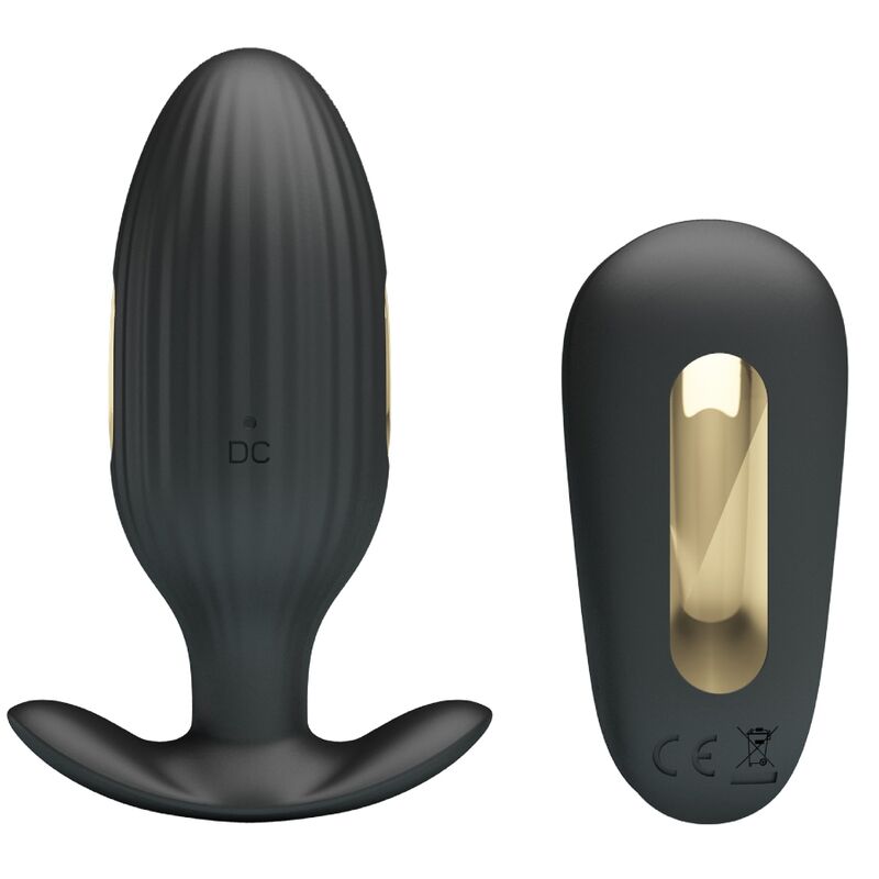 Plug Anal Vibrant Électrostimulation Kelly 7 Modes Rechargeable - Pretty Love