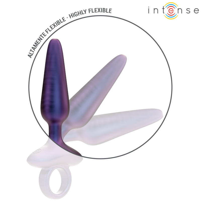 Plug Anal Vibrant Marlon Modèle 4 Télécommande 10 Modes Rechargeable - Intense
