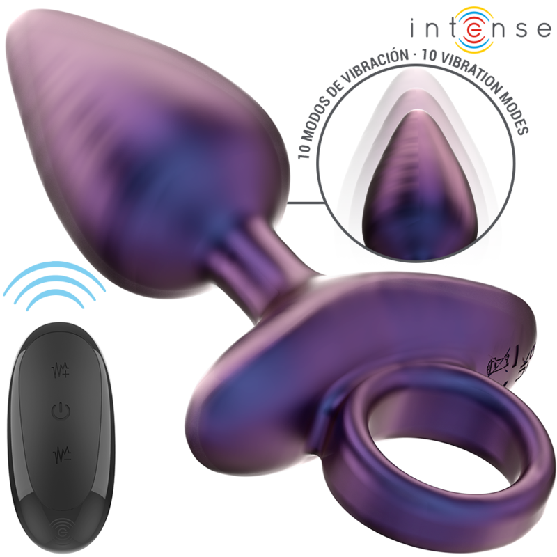 Plug Anal Vibrant Michael Modèle 2 Télécommande 10 Modes - Intense