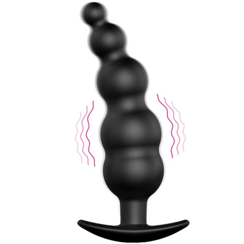 Plug Anal Vibrant Télécommandé 12 Modes Stimulation Point P - Pretty Love