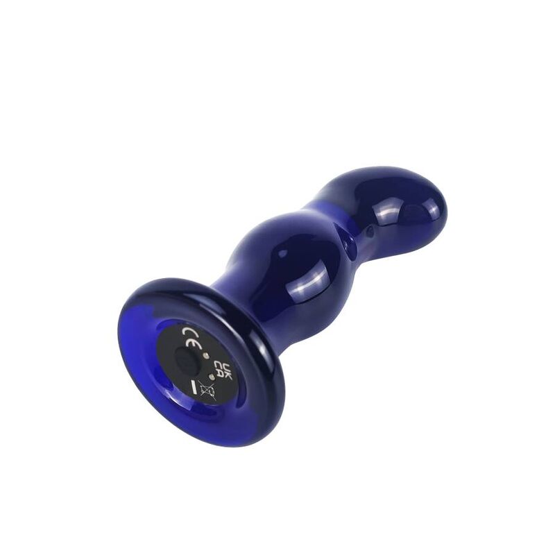 Plug Anal Vibrant The Gleaming Verre 5 Modes 5 Vitesses - Toyjoy