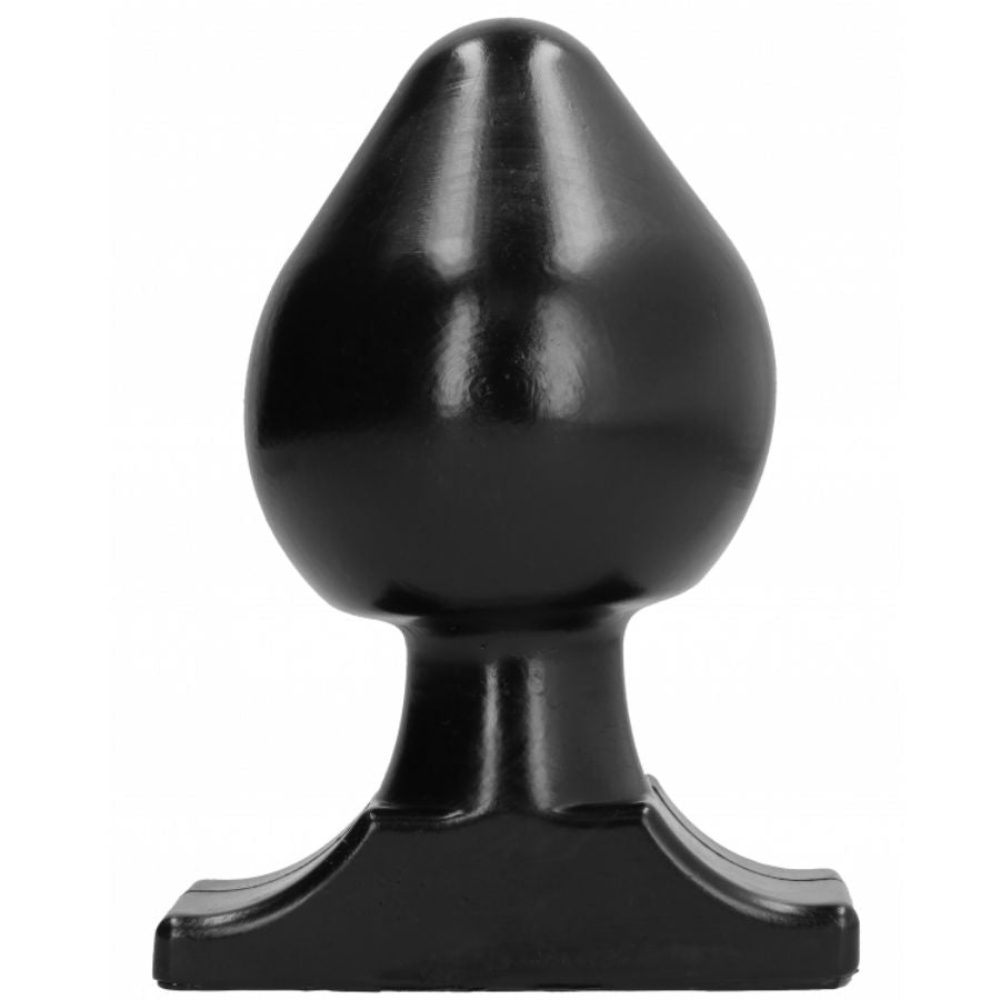Plug Anal XXL Progressif 19 cm Silicone Flexible - All Black