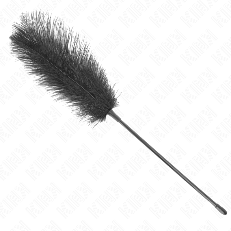 Plumeau Plumes d'Autruche Tickler 19 cm pour Jeux Sensoriels - Kink