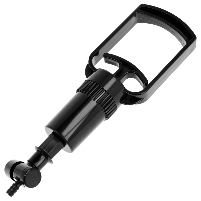 Pompe à Pénis Manuelle avec Jauge Intégrée Modèle 01 Noir - Intense
