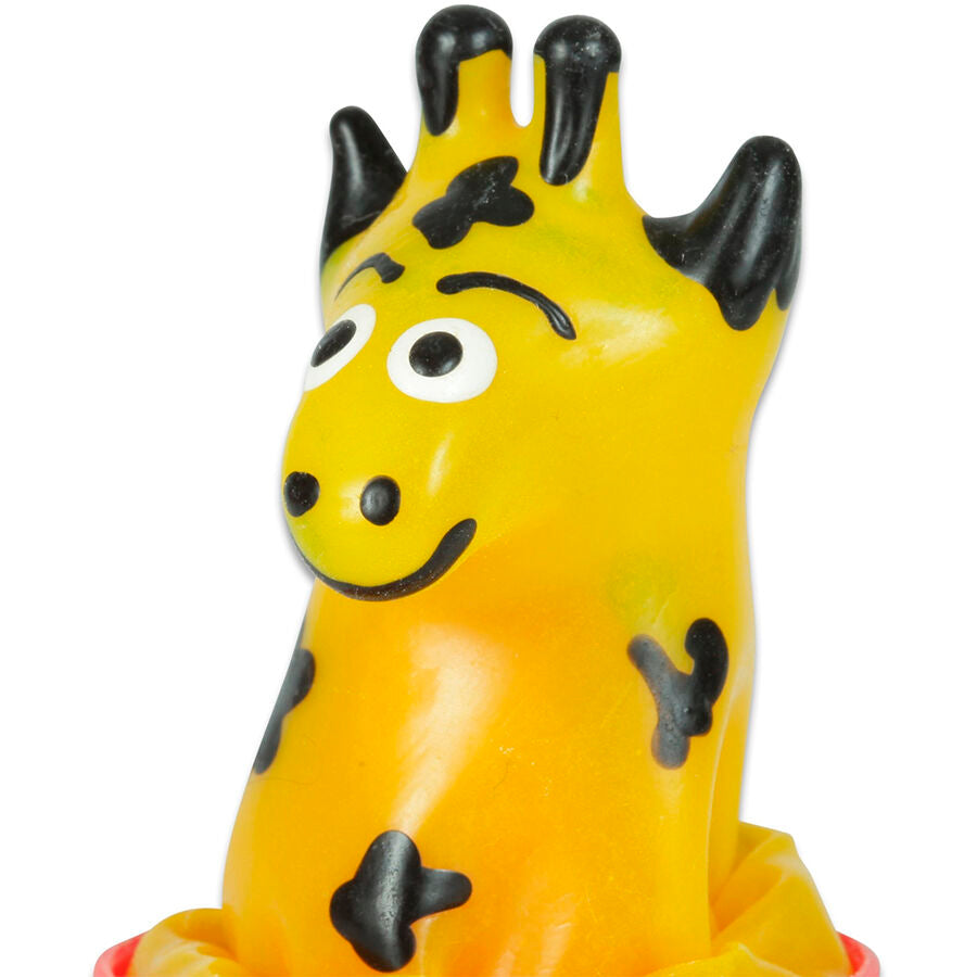 Préservatif Fantaisie Peint à la Main Motif Girafe Latex Naturel - Condomerie
