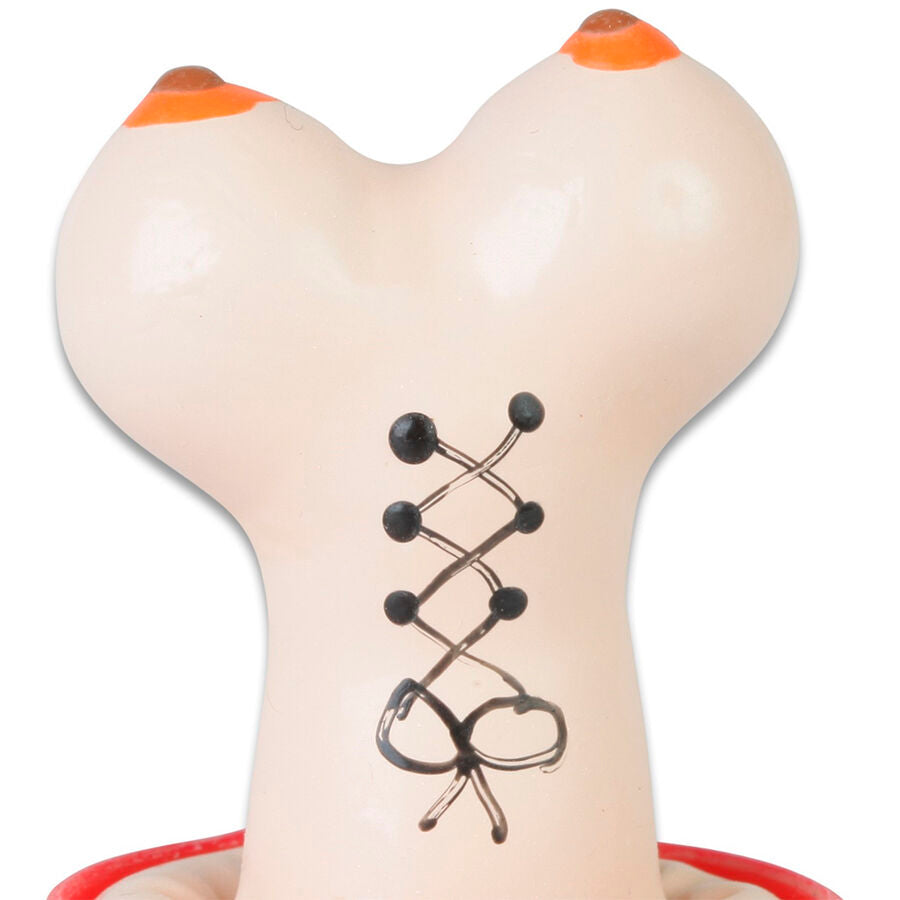Préservatif Fantaisie Peint à la Main Motif Seins Latex Naturel - Condomerie