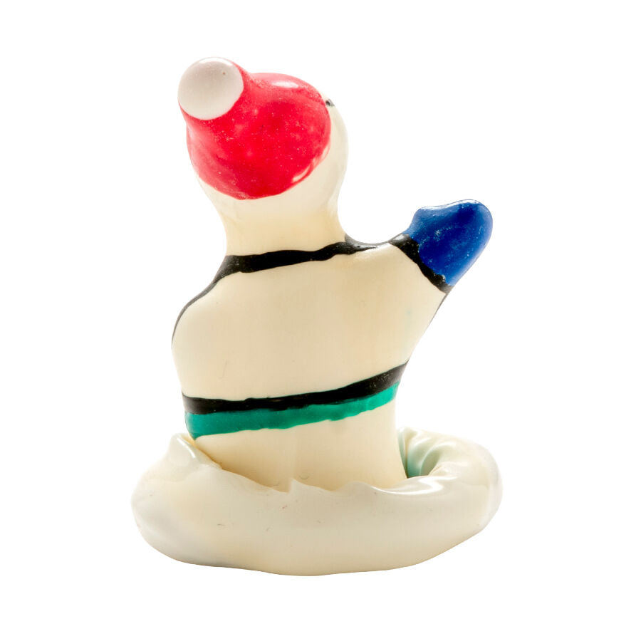 Préservatif Fantaisie Peint à la Main Snowboarder XL Latex Naturel - Condomerie