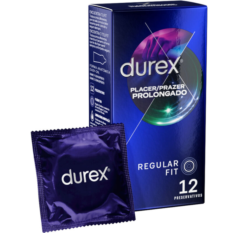Préservatifs Effet Retardant Plaisir Prolongé Lubrifiant Performa 12 Unités - Durex