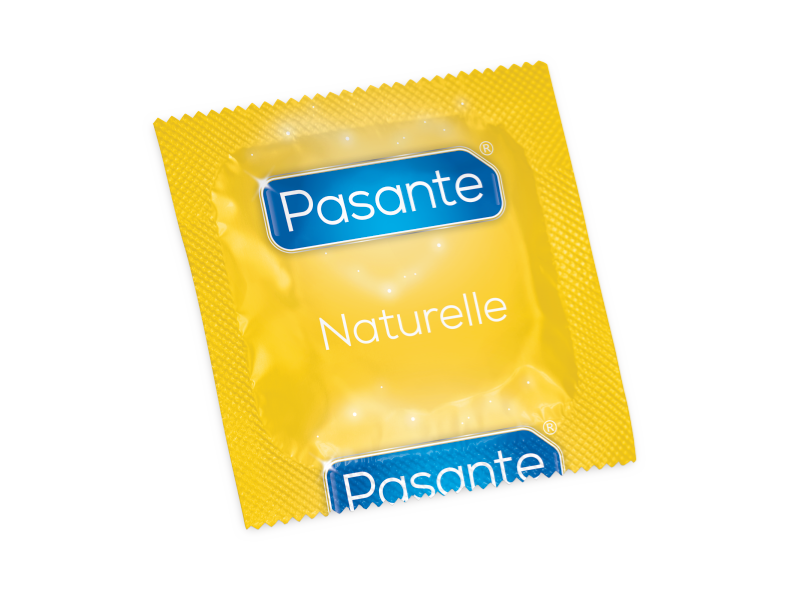 Préservatifs Naturelle Forme Conique Embout Réservoir Pack de 3 - Pasante