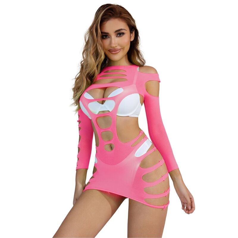 Robe Résille Intégrale Manches Longues Extensible - Subblime