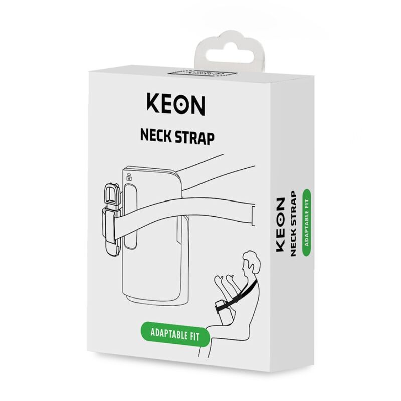 Sangle de Cou Mains Libres Keon Réglable Velcro - Kiiroo