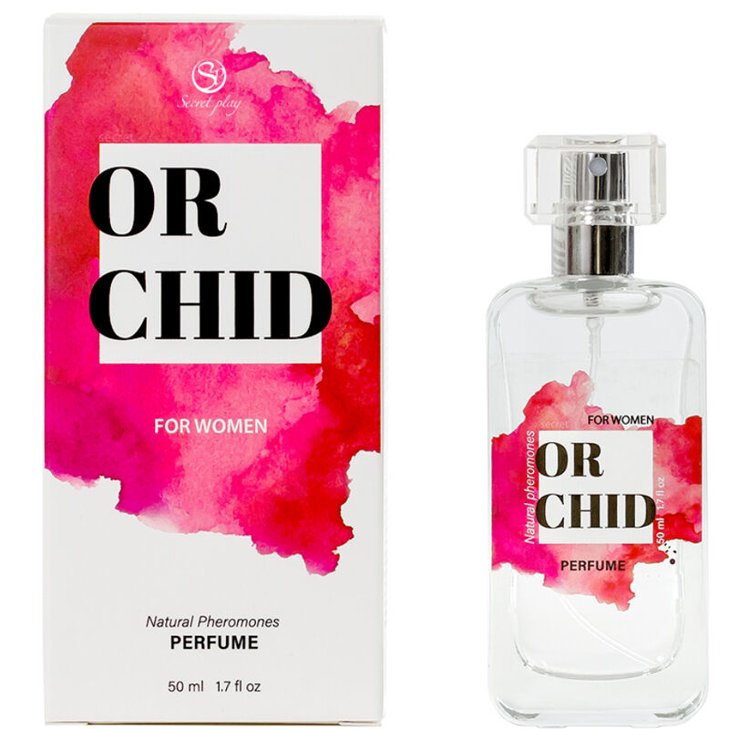SECRETPLAY - SPRAY PARFUM AUX PHÉROMONES NATURELLES D'ORCHIDÉE 50 ML